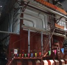 寧城光大熱力130T、65T往復爐排熱水爐